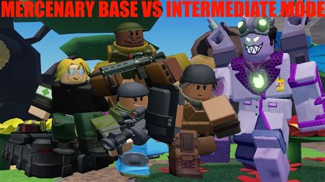 TDS MERCENARY BASE VS INTERMEDIATE MODE YouTube