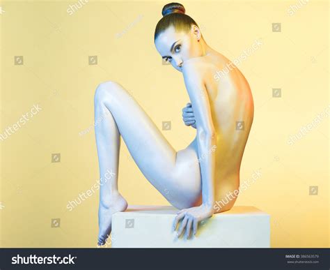 Fashion Art Photo Elegant Nude Model Stock Photo Shutterstock