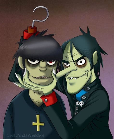 Gorillaz Murdoc And His Dadsebastian Gorillaz Art Gorillaz Fan