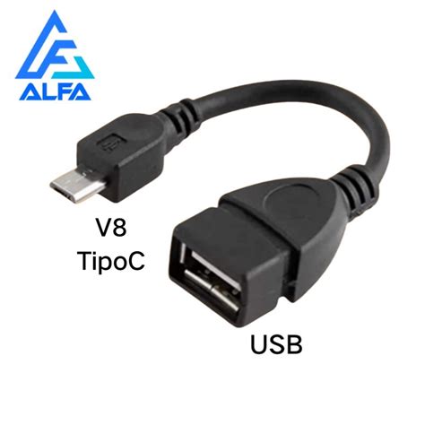 Cabo Adaptador Otg V Usb Para Celular Tablet Motorola Samsung Pendrive