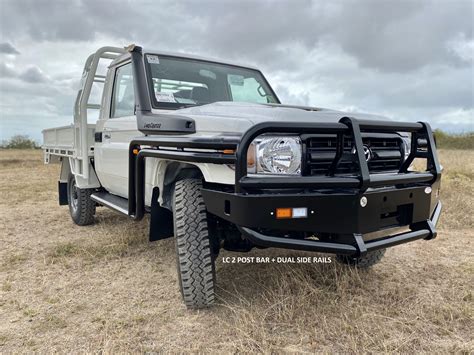 Toyota Landcruiser Single Cab Post Bullbar Rydweld