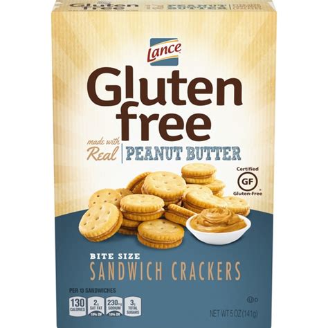 Lance® Gluten Free Peanut Butter Sandwich Crackers (5 oz) - Instacart