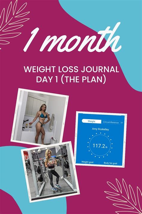 My 1 Month Weight Loss Journal Day 1 Health Beet