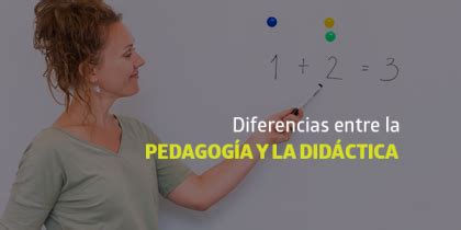 Diferencias Entre La Pedagog A Y La Did Ctica Blog Utel