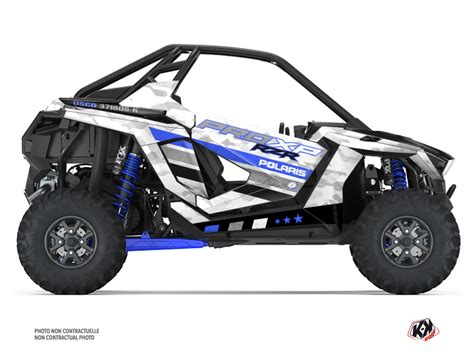 Kit Déco SSV Force Polaris RZR PRO XP Bleu Kutvek