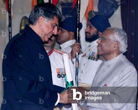 Image of TOP INDIAN INDUSTRIALIST RATAN TATA RECEIVES PADMA BHUSHAN ...