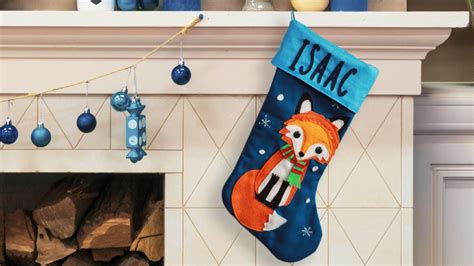 How To Make A Fox Applique Christmas Stocking Sewing Tutorial Whatthecraft