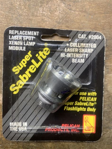 Pelican Super Sabrelite Replacement Xenon Bulb Brand New Sealed