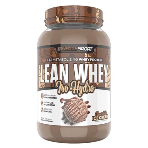 Lean Whey Revolution Musclesport Musclemaker Au