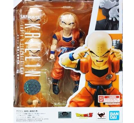 Bandai S H Figuarts Dragon Ball Z Krillin Earth S Strongest Man