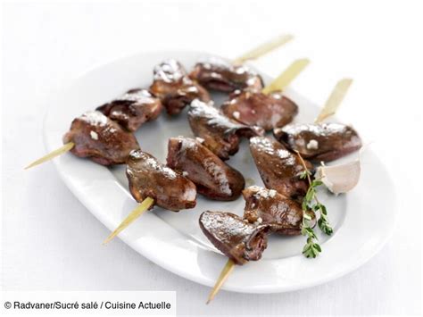 Brochette coeur de canard facile et rapide découvrez les recettes de