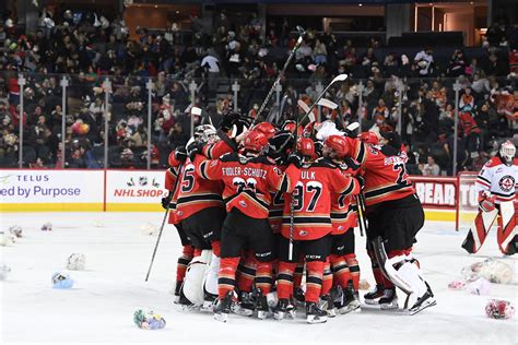 Teddy Bear Toss Powered By Enmax Calgary Hitmen