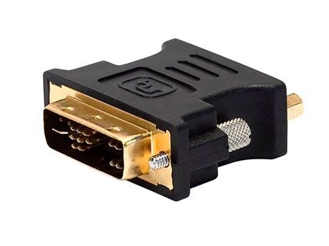 Monoprice Dvi A Dual Link Male To Hd15 Vga Female Adapter Gold Plated