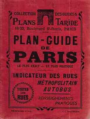 Plan Guide De Paris R Pertoire Des Rues M Tropolitain Autobus Gut