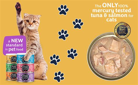 Pure Cravings Wet Cat Food Canned Tuna And Salmon Cutlets