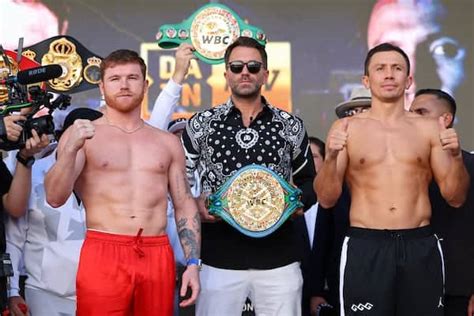 Boxing News Canelo Ggg Make Weight January