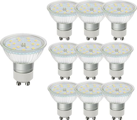 Cy Led 6w Mr16 Gu10 Led Bulbs 50w Halogen Bulbs Equivalent 500lmwarm