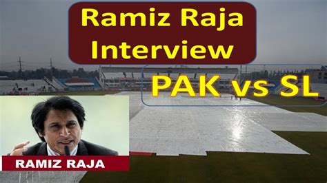 Ramiz Raja Interview Pak Vs Sl 1st Test 14th December 2019 Youtube