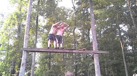 Double Man Rope Swing Youtube