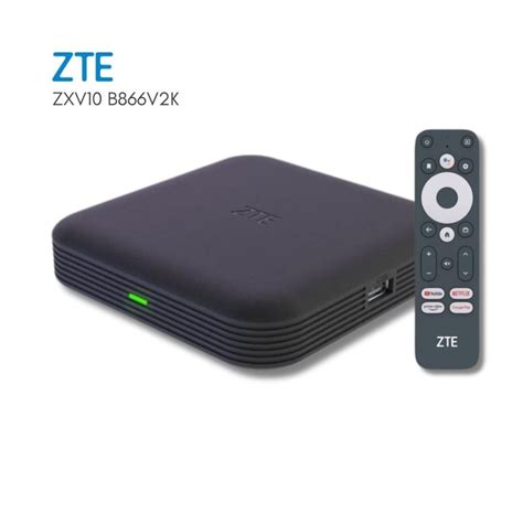 Tv Box 4k Zte Android Tv Certificado Con Chromecast Y Control De Voz