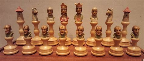 Anri Mediolanum Chess Set - www.ChessAntiques.com