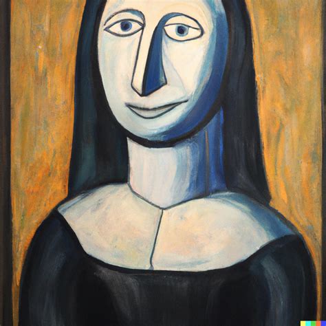 The Mona Lisa By Pablo Picasso Dall·e 2 Openart