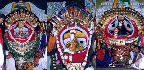 The Deities In The Temple Holy Dham