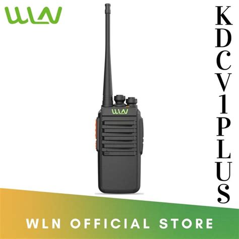 Wln Kd Cv Plus W Channel Uhf Mhz Two Way Walkie Talkie Radio