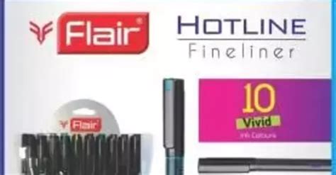 Flair Hotline Fineliner Multicolor Pen Set