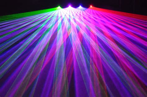 650mw Rgbp Four Tunnel Laser DJ Light Disco Lighting Club Light