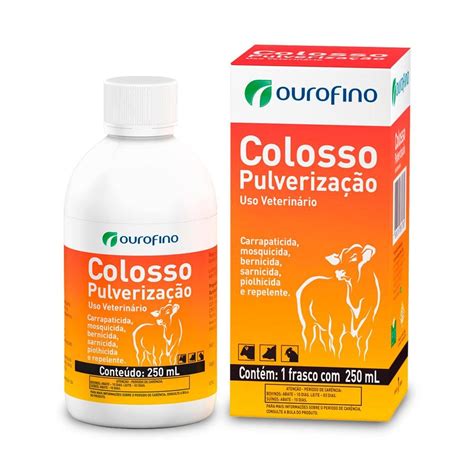 Colosso Pulverização 250ml Ouro Fino Agro Raça