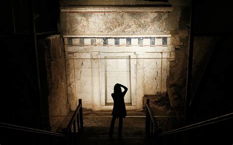 Exploring Ancient Macedonia At The Royal Tombs Of Aigai Vergina Greece Is