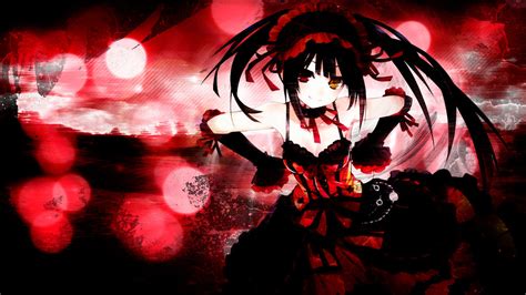 Girl In Red Wallpaper Tokisaki Kurumi By Pmazzuco On Deviantart