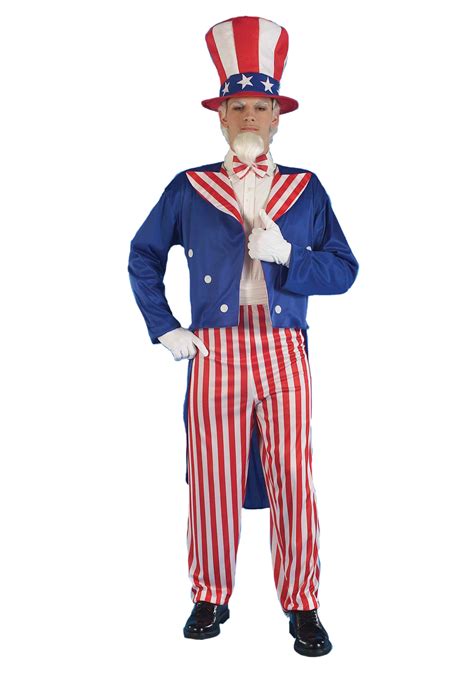 Mens Uncle Sam Costume