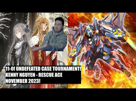 Yu Gi Oh Undefeated Case Tournament Winner Rescue Ace Post