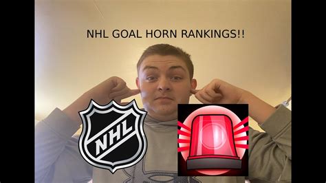 Nhl Goal Horn Rankings Sam Smith Youtube