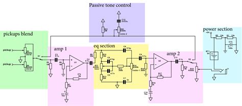 Guitar Preamplifier Schematic Guitar Preamp Wiring