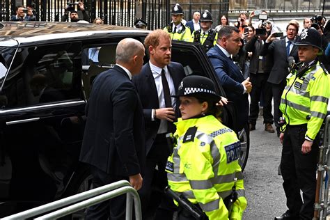 Prince Harry Arrives At London Court To Give Evidence In Tabloid Trial