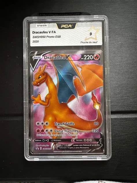 CARTE POKEMON DRACAUFEU V FA Français SWSH050 Promo E B PCA 9 EUR