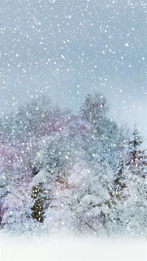 100 Snow Falling Wallpapers