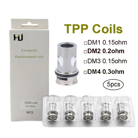 Pcs Tpp Dm Dm Dm Dm Coil Ohm Ohm Mesh Coils For Drag