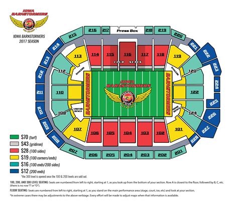 Wells Fargo Arena Seating Chart A Visual Reference Of Charts Chart Master