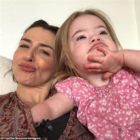 Grey S Anatomy Star Caterina Scorsone Says Her Daughter Pippa With