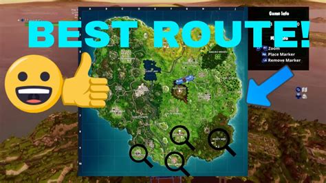 Visit The Center Of Named Locations In A Single Match Best Route