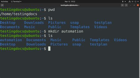 Mkdir Unix Command Testingdocs