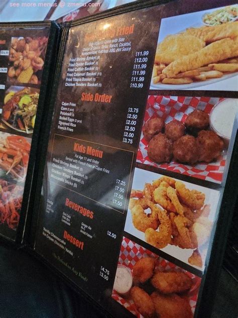 Online Menu Of King Cajun Seafood Restaurant Savannah Georgia 31406