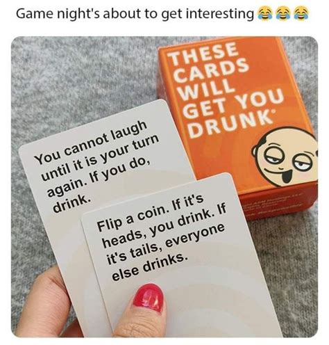 These Cards Will Get You Drunk Fun Adult Drinking Game Artofit