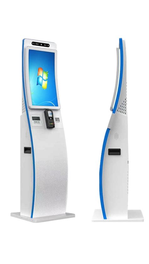 Lobby New Curved Touch Screen Payment Kiosk Self Service Touch Kiosk