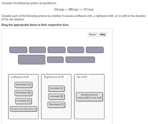 Solved Consider The Following System At Equilibrium A Aq Chegg