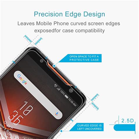 Mm H D Explosion Proof Tempered Glass Screen Protector Film For